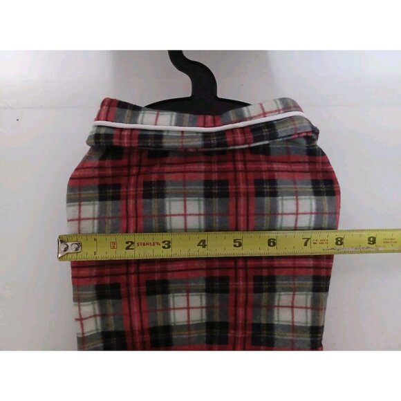 Luvgear Red/White Plaid Small Dog Pyjamas Size S/P # LUVQS11293 - Picture 2 of 16